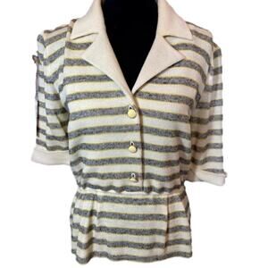 St John Suit Top Short Sleeve